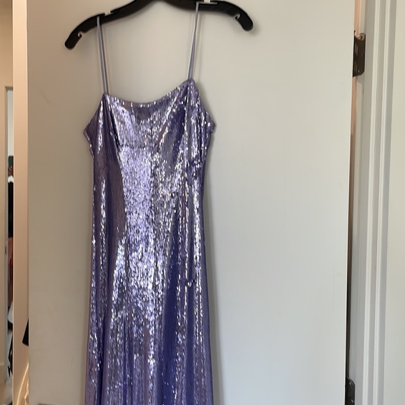 Charlotte sequence gown. Brand new sold out sexy backless gown in lavender. - Picture 8 of 9